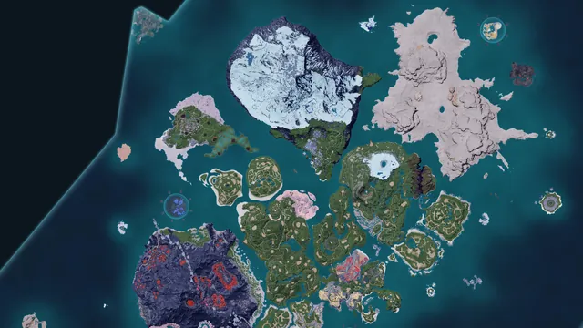 Palworld interactive map